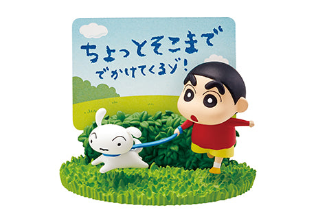 Crayon Shin-Chan - Message Stand Figure - Re-ment - Blind Box, Franchise: Crayon Shin-Chan, Brand: Re-ment, Release Date: 20th June 2022, Type: Blind Boxes, Number of types: 6 types, Store Name: Nippon Figures