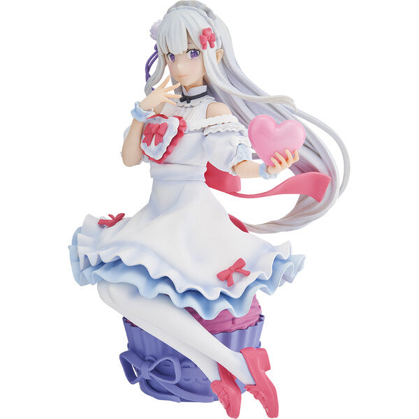 Re:Zero kara Hajimeru Isekai Seikatsu - Emilia - Ichiban Kuji Re:Zero kara Hajimeru Isekai Seikatsu ~Hello Ama Happy Life!~ - B Prize (Bandai Spirits), Franchise: Re:Zero kara Hajimeru Isekai Seikatsu, Brand: Bandai Spirits, Release Date: 11. Oct 2022, Type: Prize, Dimensions: H=160mm (6.24in), Store Name: Nippon Figures