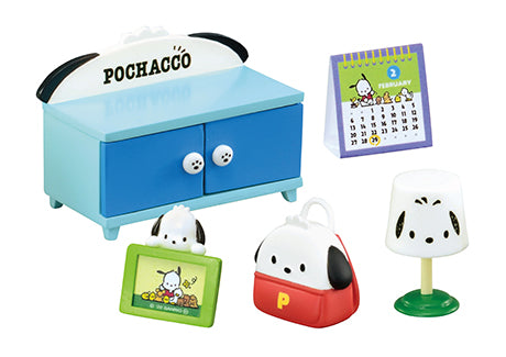 Sanrio - Pochacco's House - Re-ment - Blind Box, Franchise: Sanrio, Brand: Re-ment, Release Date: 17th October 2022, Type: Blind Boxes, Box Dimensions: 11.5 (H) x 7 (W) x 5 (D) cm, Material: PVC, ABS, Number of types: 8 types, Store Name: Nippon Figures