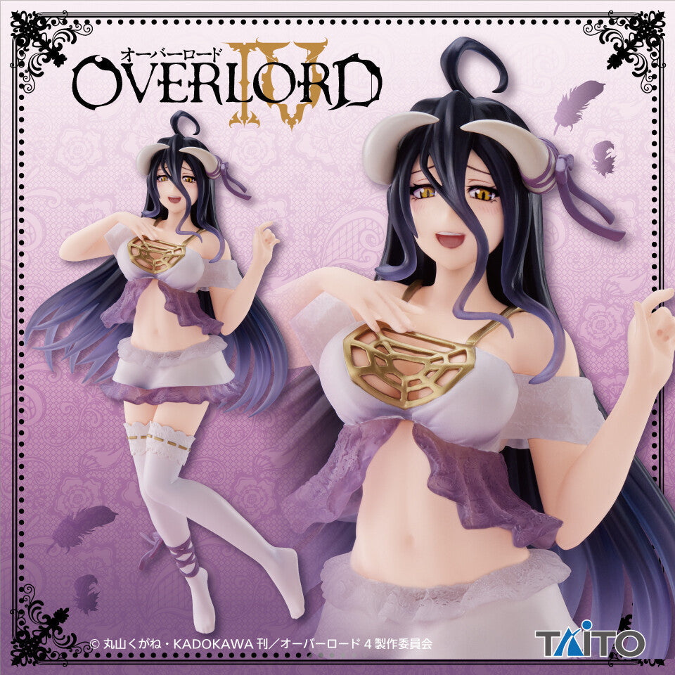 Overlord IV - Albedo - Coreful Figure - Nightwear ver. (Taito), Franchise: Overlord IV, Brand: Taito, Release Date: 24. Dec 2022, Type: Prize, Dimensions: H=180mm (7.02in), Nippon Figures