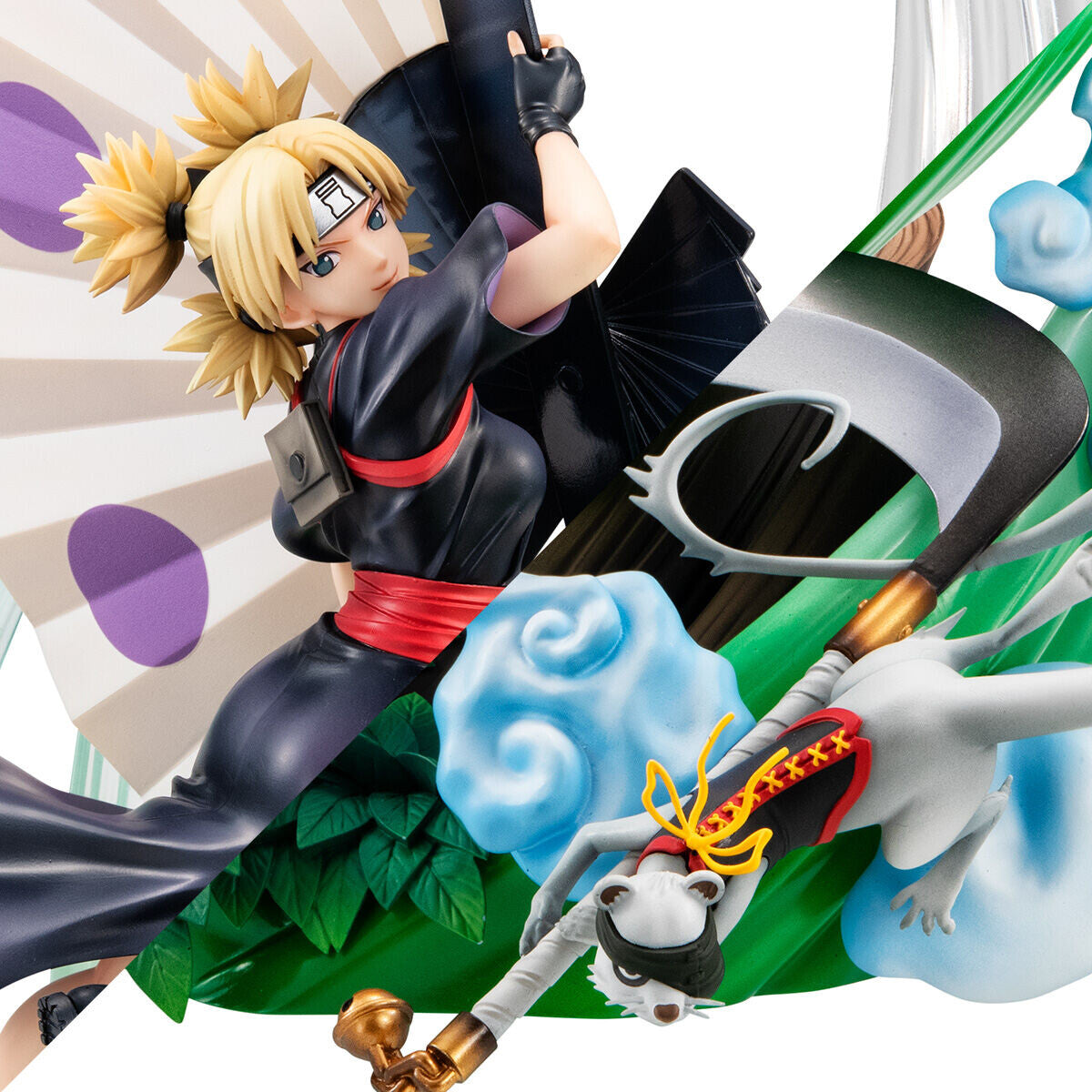 Naruto Shippuden - Kamatari - Temari - Naruto Gals DX - Ver.2 (MegaHouse), Franchise: Naruto Shippuden, Brand: MegaHouse, Release Date: 31. Oct 2023, Type: General, Dimensions: W=240mm (9.36in) L=250mm (9.75in) H=300mm (11.7in), Store Name: Nippon Figures
