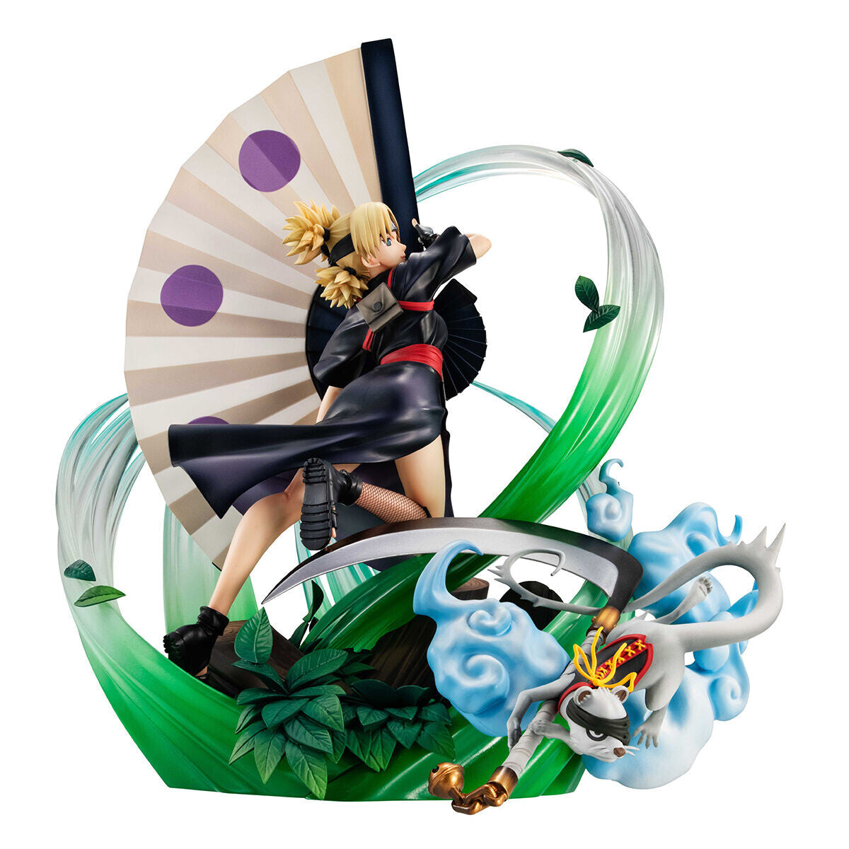 Naruto Shippuden - Kamatari - Temari - Naruto Gals DX - Ver.2 (MegaHouse), Franchise: Naruto Shippuden, Brand: MegaHouse, Release Date: 31. Oct 2023, Type: General, Dimensions: W=240mm (9.36in) L=250mm (9.75in) H=300mm (11.7in), Store Name: Nippon Figures