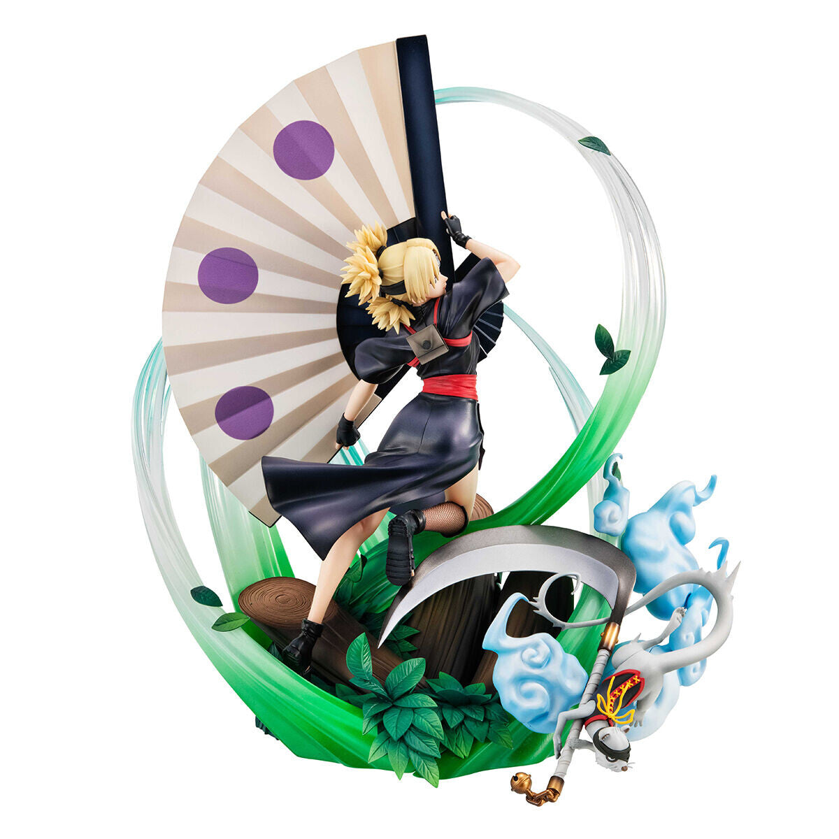 Naruto Shippuden - Kamatari - Temari - Naruto Gals DX - Ver.2 (MegaHouse), Franchise: Naruto Shippuden, Brand: MegaHouse, Release Date: 31. Oct 2023, Type: General, Dimensions: W=240mm (9.36in) L=250mm (9.75in) H=300mm (11.7in), Store Name: Nippon Figures