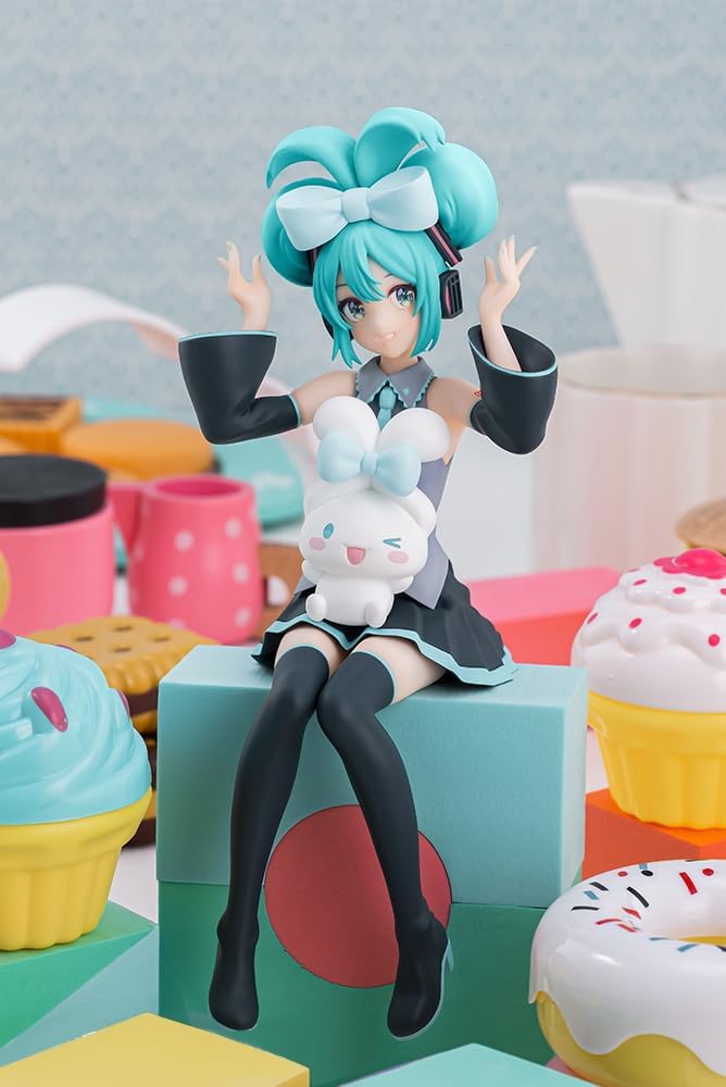 Piapro Characters - Hatsune Miku x Cinnamoroll - Premium Chokonose Figure (SEGA), Franchise: Piapro Characters, Brand: SEGA, Release Date: 22. Nov 2023, Type: Prize, Store Name: Nippon Figures.