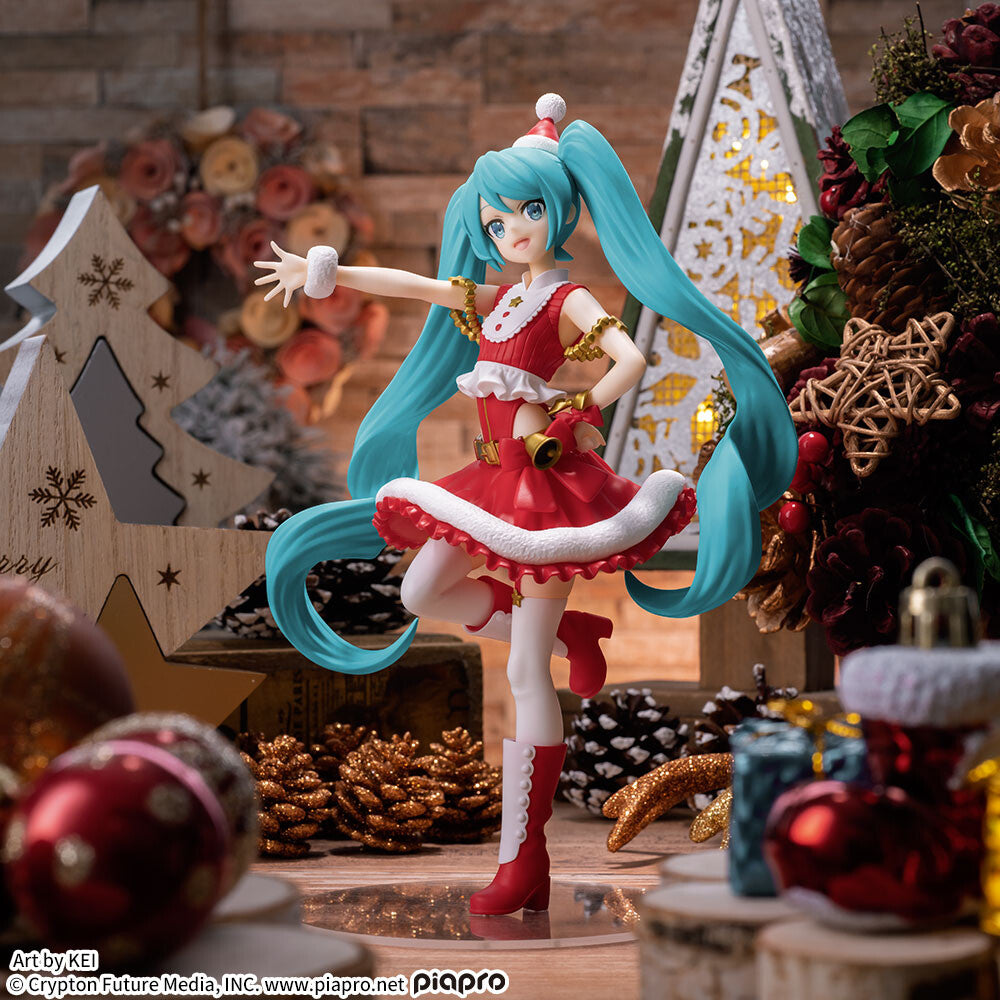 Vocaloid - Hatsune Miku - Luminasta - Christmas 2023 (SEGA), Franchise: Vocaloid, Brand: SEGA, Release Date: 30. Nov 2023, Type: Prize, Dimensions: H=200mm (7.8in), Nippon Figures