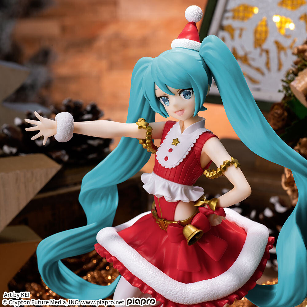Vocaloid - Hatsune Miku - Luminasta - Christmas 2023 (SEGA), Franchise: Vocaloid, Brand: SEGA, Release Date: 30. Nov 2023, Type: Prize, Dimensions: H=200mm (7.8in), Nippon Figures