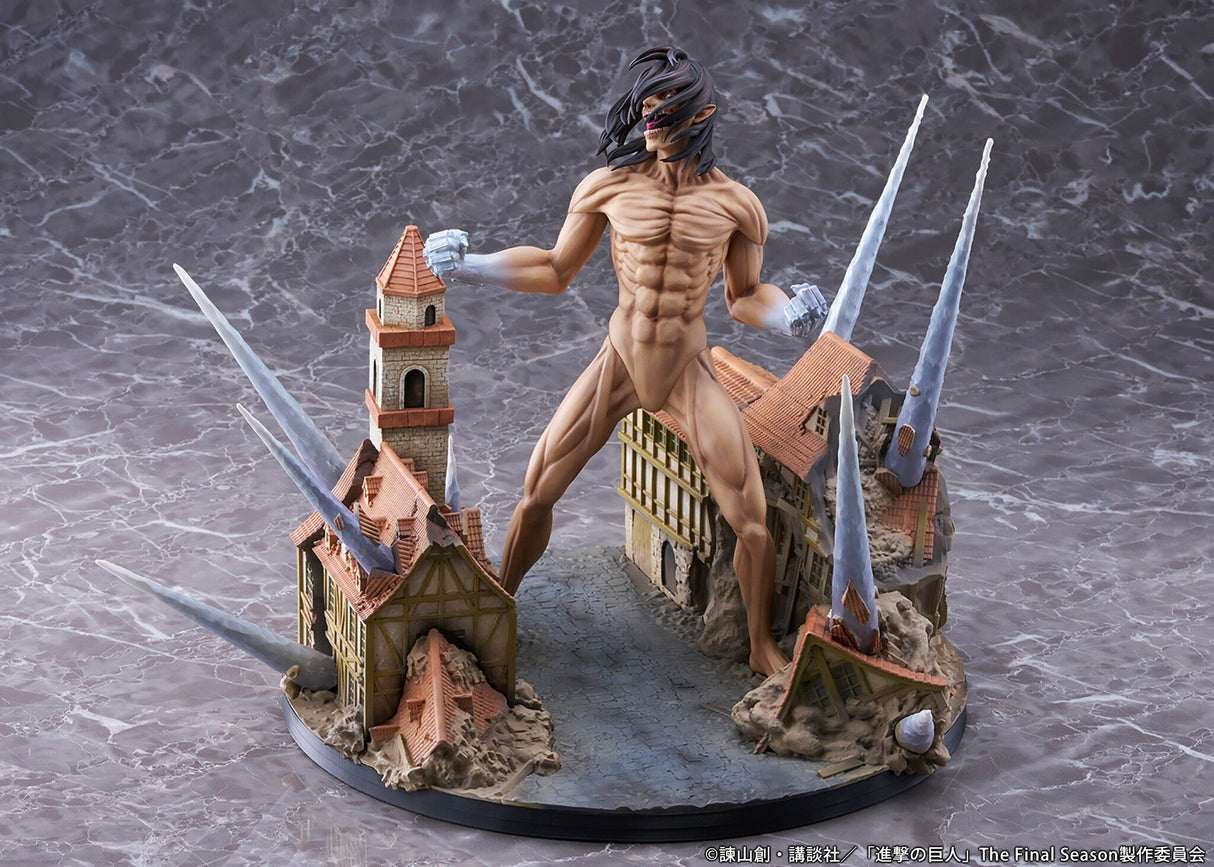 Attack on Titan The Final Season - Eren Yeager Attack Titan - Judgement (Proof), Franchise: Attack on Titan The Final Season, Brand: Proof, Release Date: 30. Sep 2024, Type: General, Dimensions: H=250mm (9.75in), Store Name: Nippon Figures