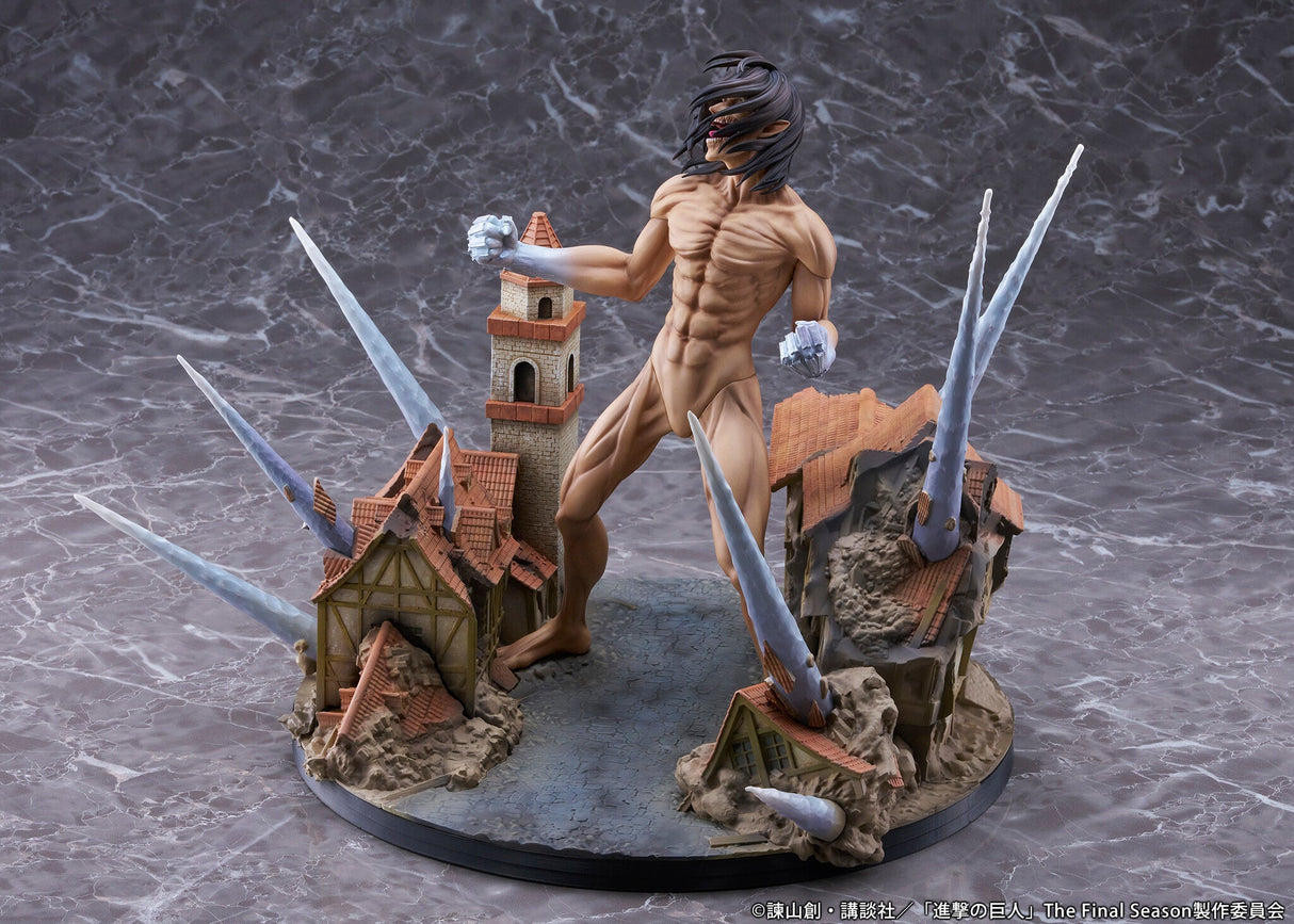 Attack on Titan The Final Season - Eren Yeager Attack Titan - Judgement (Proof), Franchise: Attack on Titan The Final Season, Brand: Proof, Release Date: 30. Sep 2024, Type: General, Dimensions: H=250mm (9.75in), Store Name: Nippon Figures