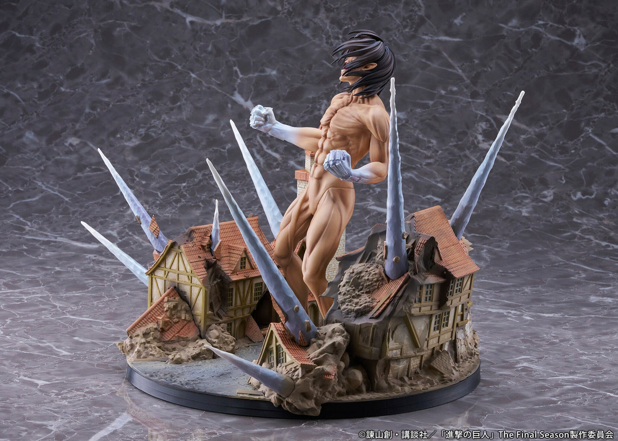 Attack on Titan The Final Season - Eren Yeager Attack Titan - Judgement (Proof), Franchise: Attack on Titan The Final Season, Brand: Proof, Release Date: 30. Sep 2024, Type: General, Dimensions: H=250mm (9.75in), Store Name: Nippon Figures