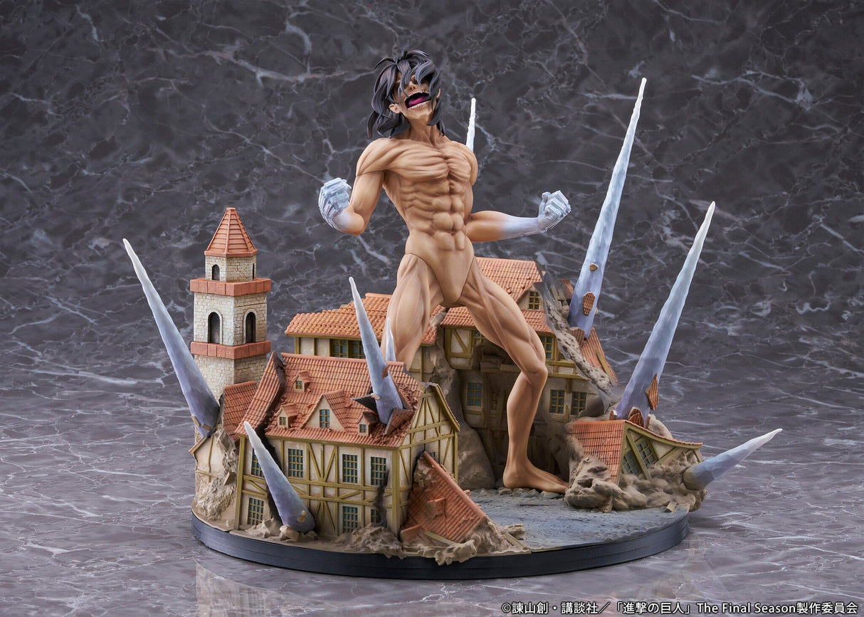 Attack on Titan The Final Season - Eren Yeager Attack Titan - Judgement (Proof), Franchise: Attack on Titan The Final Season, Brand: Proof, Release Date: 30. Sep 2024, Type: General, Dimensions: H=250mm (9.75in), Store Name: Nippon Figures