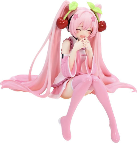 Vocaloid - Hatsune Miku - Noodle Stopper Figure - Sakura Miku 2023, Nikkori ver. (FuRyu), Franchise: Vocaloid, Release Date: 15. Mar 2024, Dimensions: H=120mm (4.68in), Nippon Figures