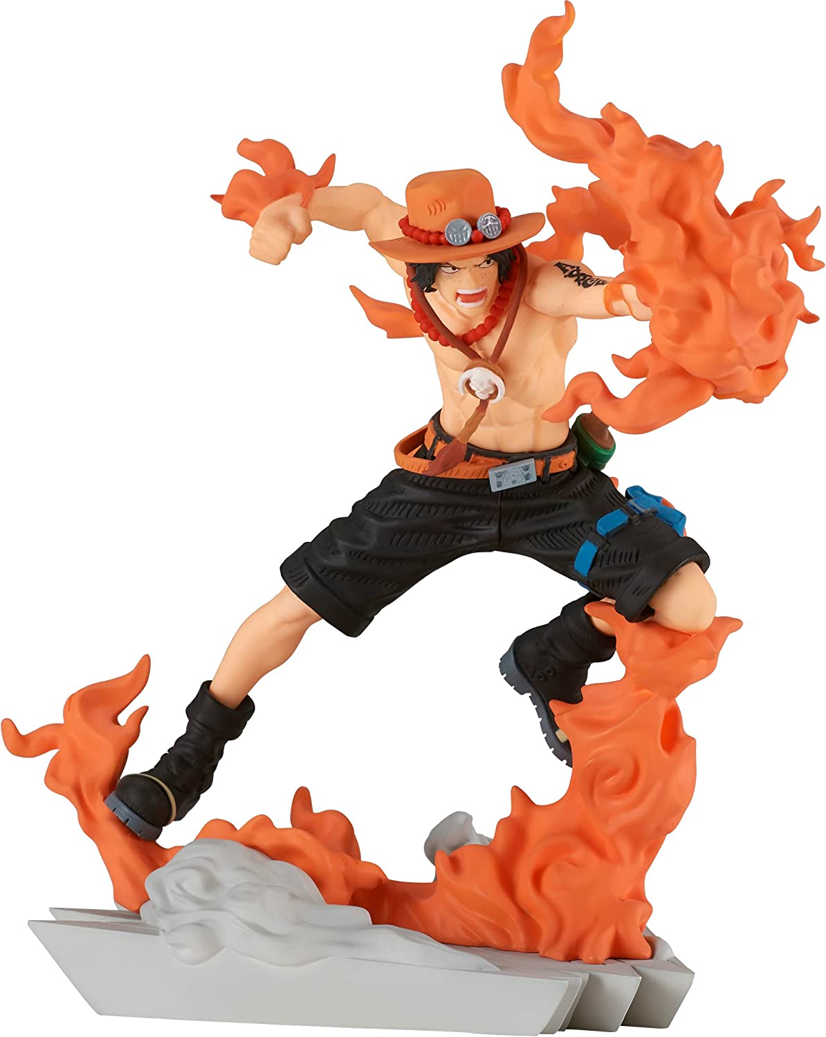 One Piece - Portgas D. Ace - Senkou Zekkei (Bandai Spirits), Franchise: One Piece, Brand: Bandai Spirits, Release Date: 31. Jan 2023, Type: Prize, Dimensions: H=90mm (3.51in), Nippon Figures