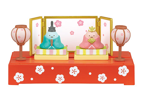 Sumikko Gurashi no Hinamatsuri - Re-ment - Blind Box, San-X franchise, Re-ment brand, Released on 29th January 2022, Blind Boxes type, Box Dimensions: 115mm (Height) x 70mm (Width) x 60mm (Depth), Material: PVC, ABS, 6 types available, Nippon Figures