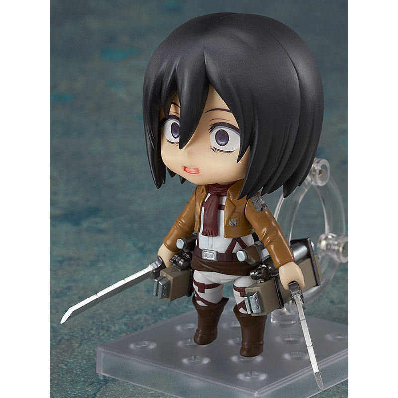 "Attack on Titan - Mikasa Ackerman - Nendoroid #365 - 2022 Re-release (Good Smile Company), Franchise: Attack on Titan, Brand: Good Smile Company, Release Date: 26. Aug 2022, Type: Nendoroid, Dimensions: 100.0 m, Material: ABS, Store Name: Nippon Figures"