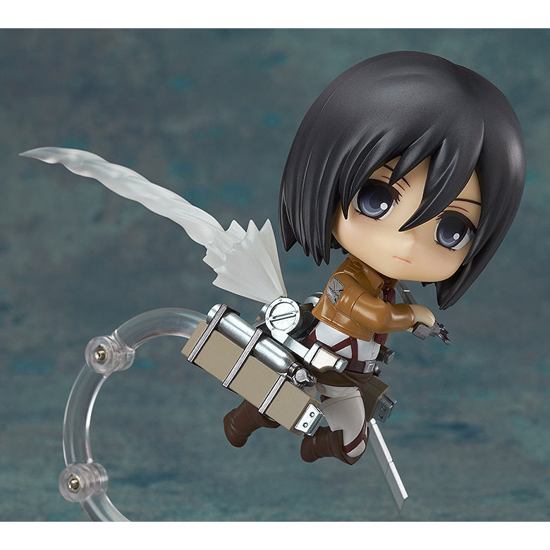"Attack on Titan - Mikasa Ackerman - Nendoroid #365 - 2022 Re-release (Good Smile Company), Franchise: Attack on Titan, Brand: Good Smile Company, Release Date: 26. Aug 2022, Type: Nendoroid, Dimensions: 100.0 m, Material: ABS, Store Name: Nippon Figures"