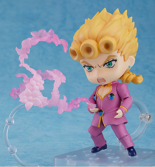 JoJo's Bizarre Adventure - Golden Wind - Giorno Giovanna - Nendoroid #1155 (Good Smile Company, Medicos Entertainment), Franchise: JoJo's Bizarre Adventure, Golden Wind, Release Date: 26. Jan 2023, Type: Nendoroid, Store Name: Nippon Figures