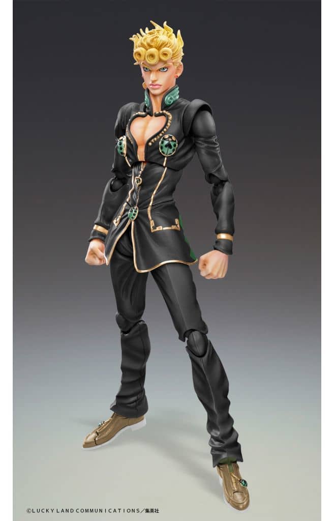 JoJo's Bizarre Adventure - Golden Wind - Giorno Giovanna - Super Action Statue - Ver.Black - 2022 Re-release (Medicos Entertainment), Release Date: 22. Jun 2022, Action, Nippon Figures