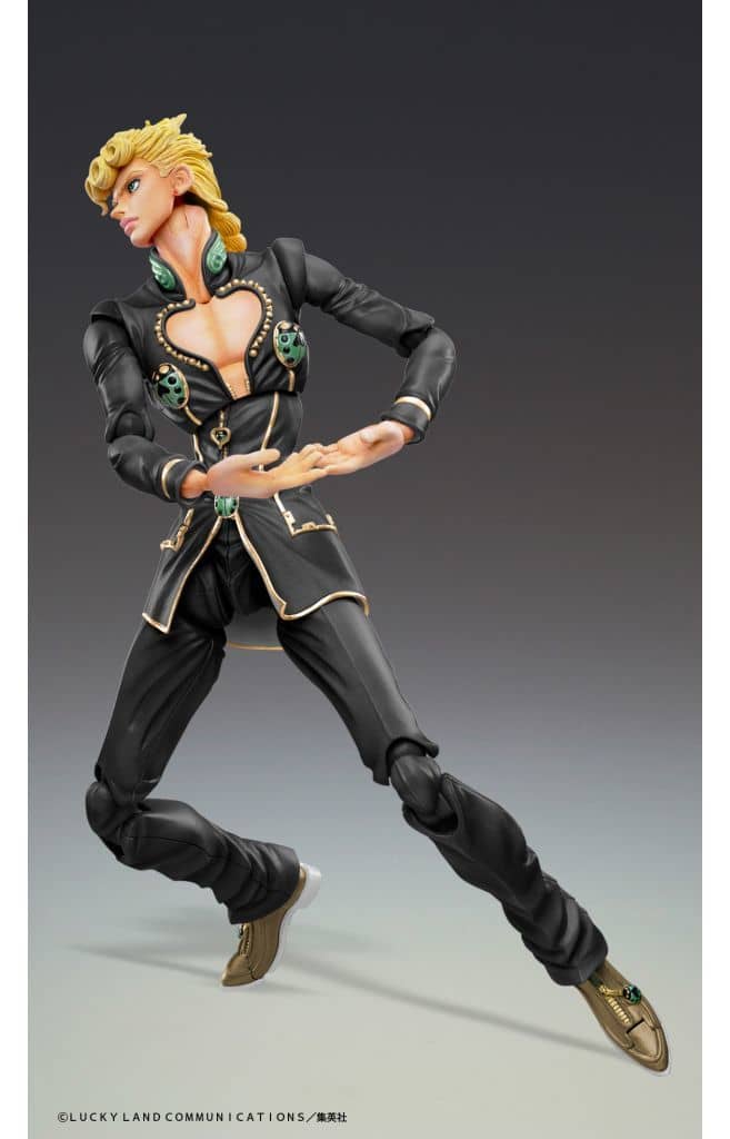 JoJo's Bizarre Adventure - Golden Wind - Giorno Giovanna - Super Action Statue - Ver.Black - 2022 Re-release (Medicos Entertainment), Release Date: 22. Jun 2022, Action, Nippon Figures