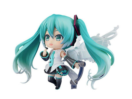 "Hatsune Miku Nendoroid #2222 Happy 16th Birthday Ver. by Good Smile Company - Vocaloid franchise, Release Date: 20. Dec 2023, Dimensions: H=100mm (3.9in) - Nippon Figures"