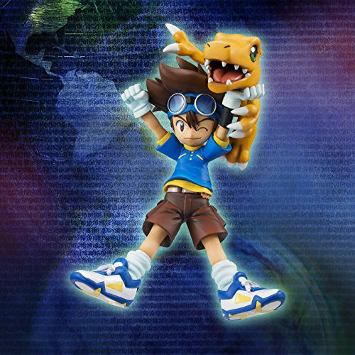 Digimon Adventure - Agumon - Yagami Taichi - G.E.M. - 1/10 - Re-release (MegaHouse), Franchise: Digimon Adventure, Release Date: 22. Jan 2016, Scale: 1/10, Store Name: Nippon Figures