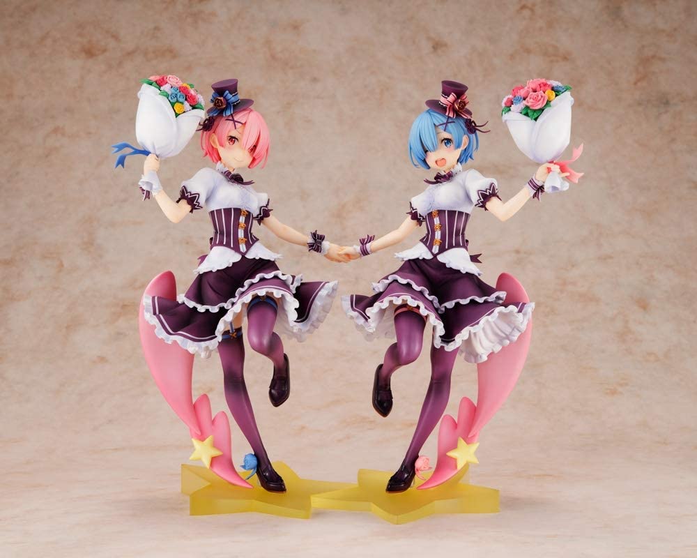 Re:Zero kara Hajimeru Isekai Seikatsu - Rem - Ram - KDcolle - 1/7 - Birthday Ver. Complete Set - 2 Figures (Kadokawa), Franchise: Re:Zero kara Hajimeru Isekai Seikatsu, Brand: Kadokawa, Release Date: 09. Dec 2020, Type: General, Nippon Figures