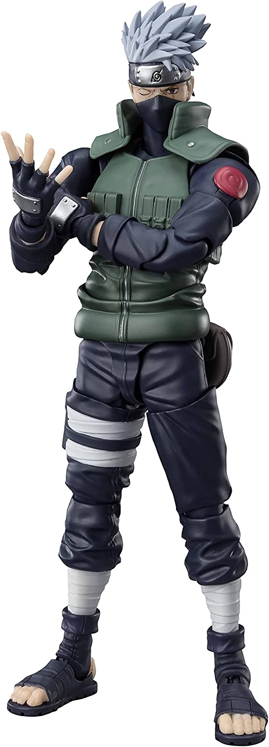 "Naruto Shippuden - Hatake Kakashi - S.H.Figuarts - The Famed Sharingan Hero (Bandai Spirits), Franchise: Naruto Shippuden, Brand: Bandai Spirits, Release Date: 26. Dec 2022, Type: Action, Nippon Figures"