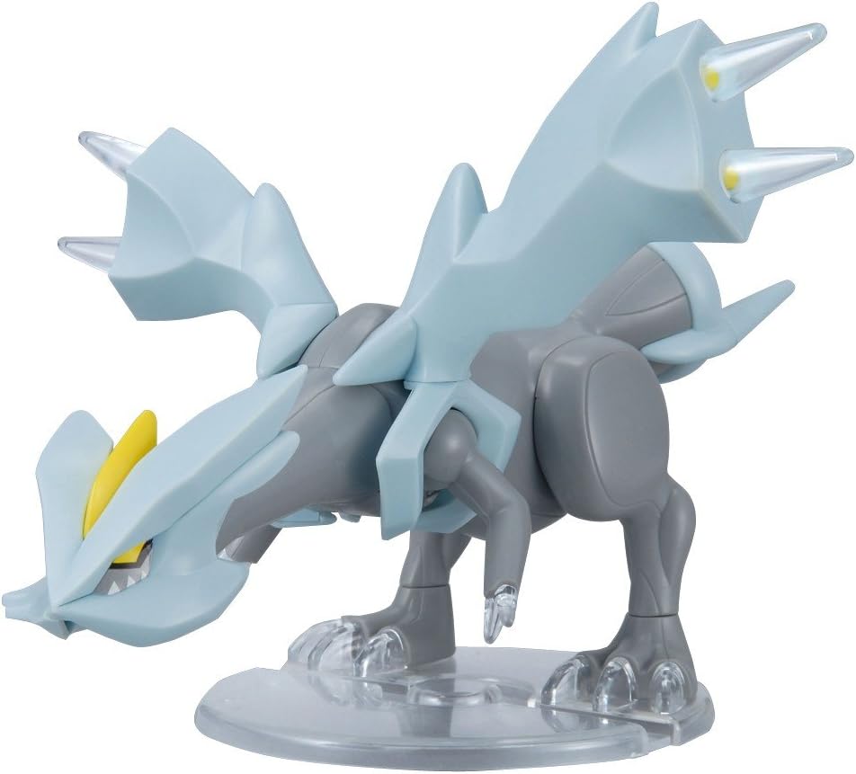 Pokémon - Kyurem - Pokémon Model Kit Collection No.21 (Bandai), Legendary Pokémon Kyurem model kit with 5 molded parts and sticker sheet, Nippon Figures