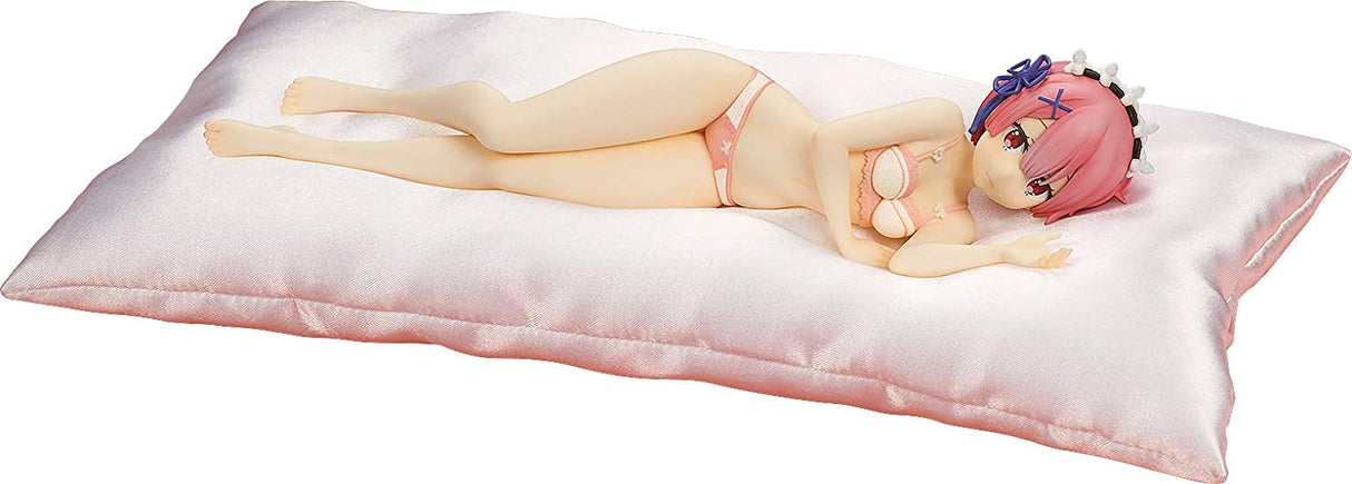 Re:Zero kara Hajimeru Isekai Seikatsu - Ram - 1/7 - Slumber Together Pink Lingerie Ver. (Good Smile Company), Franchise: Re:Zero kara Hajimeru Isekai Seikatsu, Brand: Good Smile Company, Release Date: 12. Nov 2020, Dimensions: 230 mm, Scale: 1/7, Material: FABRIC, MICROFIBER, PVC, Store Name: Nippon Figures