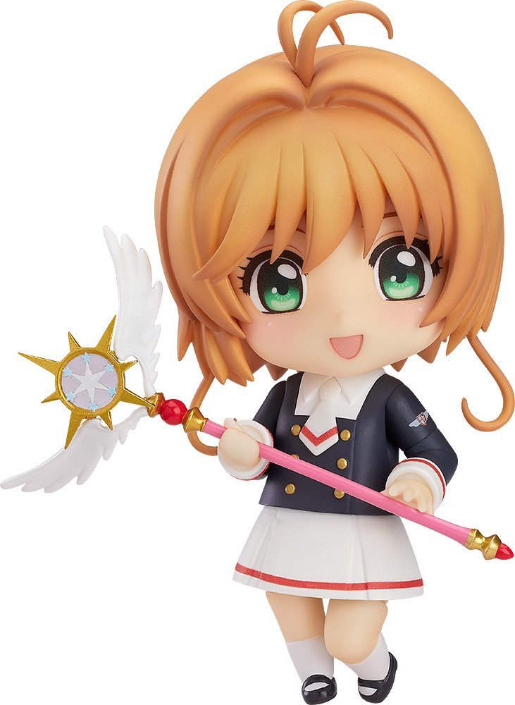 Cardcaptor Sakura: Clear Card Arc - Kinomoto Sakura - Nendoroid #918 - Tomoeda Junior High Uniform Ver. (Good Smile Company), Franchise: Cardcaptor Sakura: Clear Card Arc, Release Date: 18. Oct 2018, Type: Nendoroid, Dimensions: 100 mm, Scale: H=100mm (3.9in), Material: ABSPVC, Store Name: Nippon Figures
