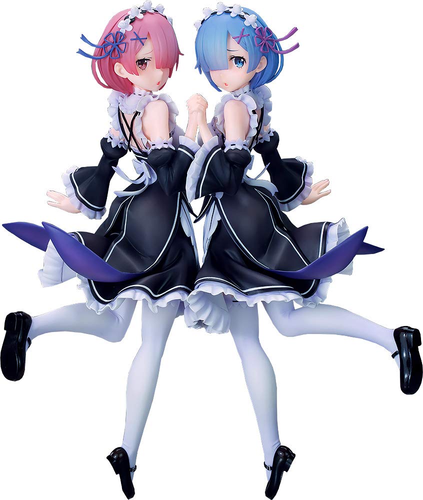 Re:Zero kara Hajimeru Isekai Seikatsu - Ram - Rem - 1/7 - Twins Ver. (Souyokusha, Good Smile Company), Franchise: Re:Zero kara Hajimeru Isekai Seikatsu, Release Date: 28. Jan 2020, Store Name: Nippon Figures
