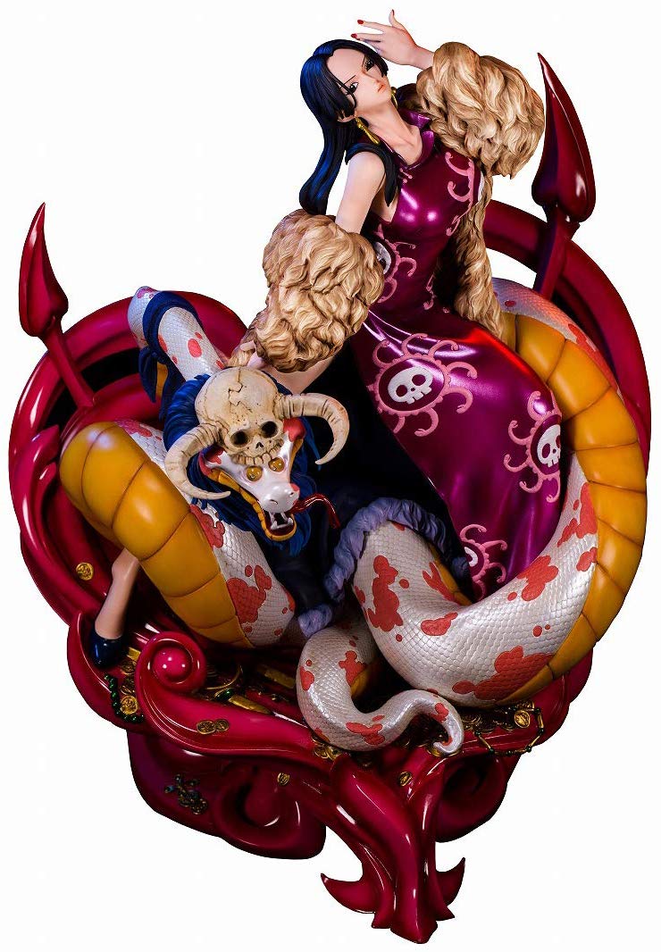 One Piece - Boa Hancock - Salome - One Piece Log Collection Statue - 1/4 (Plex, Unique Art Studio), Release Date: 24. Dec 2019, Dimensions: 600 mm, Scale: 1/4 H=600mm (23.4in, 1:1=2.4m), Material: POLYSTONEPVC, Store Name: Nippon Figures