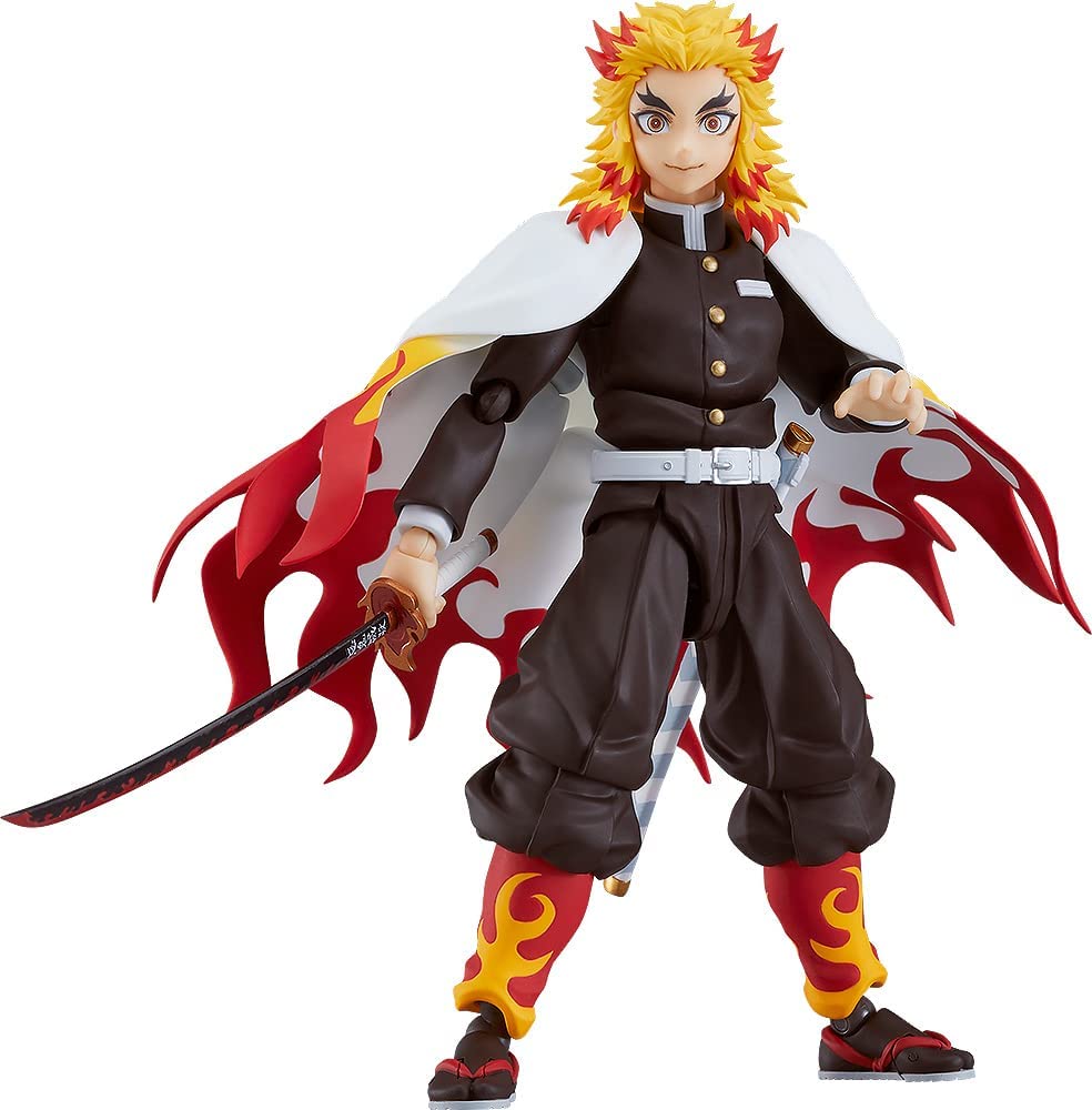 Demon Slayer - Rengoku Kyojuro - Figma #553 (Max Factory), Franchise: Demon Slayer, Brand: Max Factory, Release Date: 21. Nov 2022, Type: Figma, Nippon Figures