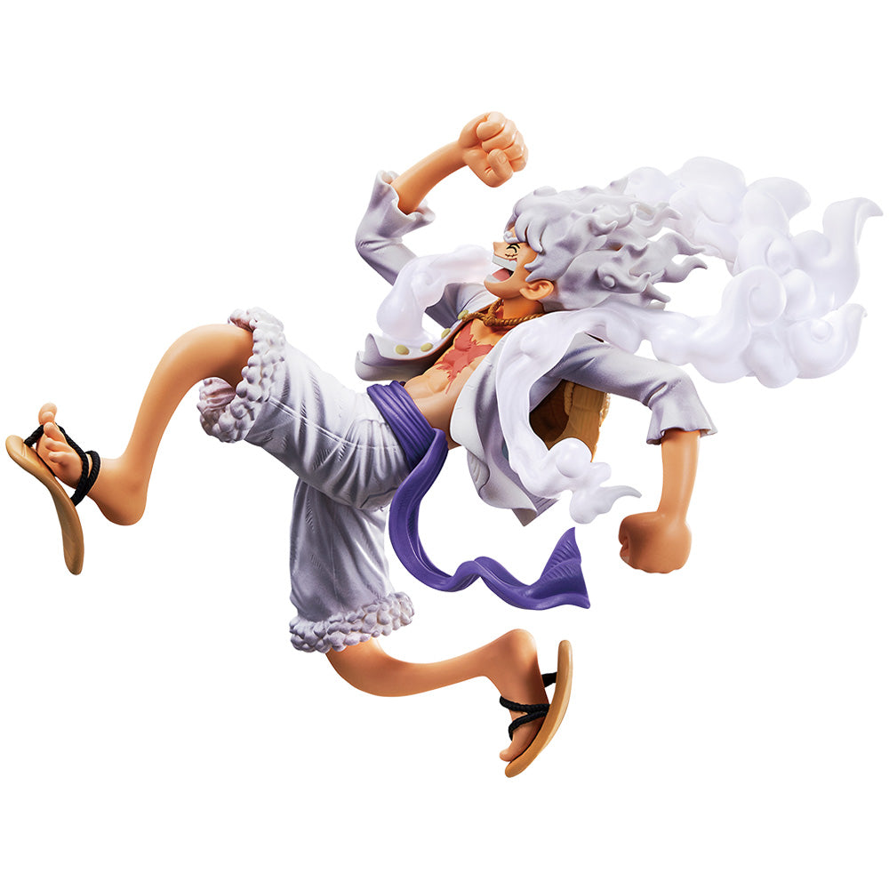 One Piece - Monkey D. Luffy Gear 5 - Ichiban Kuji - Beyond The Level - A Prize (Bandai Spirits), Franchise: One Piece, Brand: Bandai Spirits, Release Date: 15 Mar 2024, Type: Prize, Dimensions: Height 11 x Width 16 cm, Nippon Figures