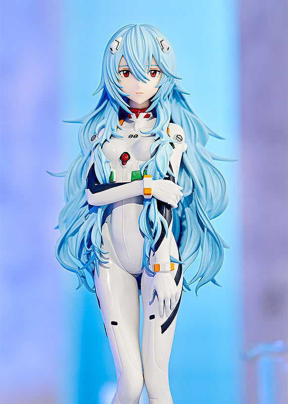 Shin Evangelion Gekijouban: - Ayanami Rei - Pop Up Parade - Long Hair Ver. - 2023 Re-release (Good Smile Company), Franchise: Shin Evangelion Gekijouban, Release Date: 29. Nov 2023, Dimensions: H=170mm (6.63in), Nippon Figures