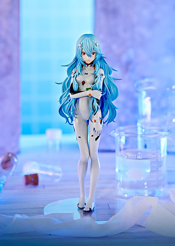 Shin Evangelion Gekijouban: - Ayanami Rei - Pop Up Parade - Long Hair Ver. - 2023 Re-release (Good Smile Company), Franchise: Shin Evangelion Gekijouban, Release Date: 29. Nov 2023, Dimensions: H=170mm (6.63in), Nippon Figures