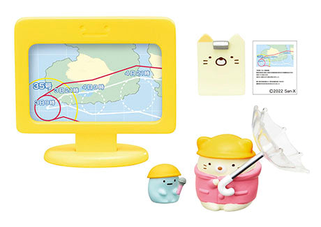 Sumikko Gurashi - ON AIR! - Re-ment - Blind Box, San-X franchise, Re-ment brand, Release Date: 15th August 2022, Blind Boxes, Box Dimensions: 115mm (height) x 70mm (width) x 60mm (depth), Material: PVC, ABS, Number of types: 8 types, Nippon Figures