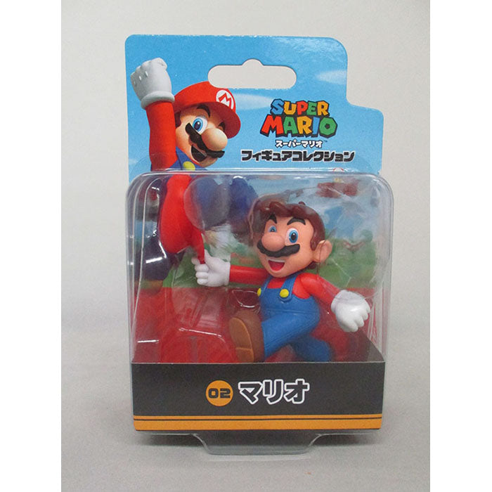 Super Mario - Mario 02 FCM-002 - Figure Collection - San-ei Boeki, Franchise: Super Mario, Brand: San-ei Boeki, Type: General, Dimensions: W9.5×D5×H14 cm, Nippon Figures