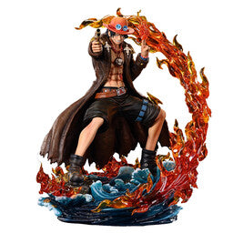 One Piece - Portgas D. Ace - One Piece Log Collection Statue - 1/4 (Plex, Unique Art Studio), Franchise: One Piece, Brand: Plex, Unique Art Studio, Release Date: 26. Jan 2024, Dimensions: W=400mm (15.6in) L=440mm (17.16in) H=550mm (21.45in, 1:1=2.2m), Scale: 1/4, Store Name: Nippon Figures