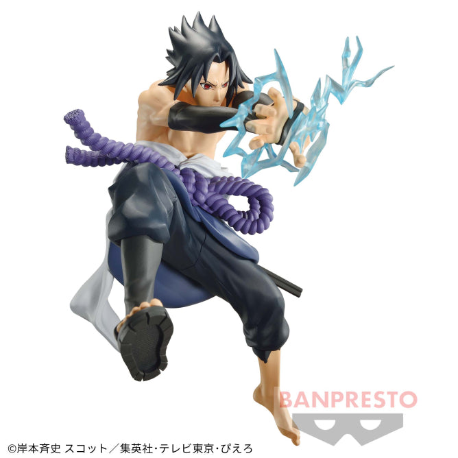 Naruto Shippuden - Uchiha Sasuke - Vibration Stars (Bandai Spirits), Release Date: 18. Aug 2023, Dimensions: H=130mm (5.07in), Nippon Figures
