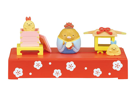Sumikko Gurashi no Hinamatsuri - Re-ment - Blind Box, San-X franchise, Re-ment brand, Released on 29th January 2022, Blind Boxes type, Box Dimensions: 115mm (Height) x 70mm (Width) x 60mm (Depth), Material: PVC, ABS, 6 types available, Nippon Figures