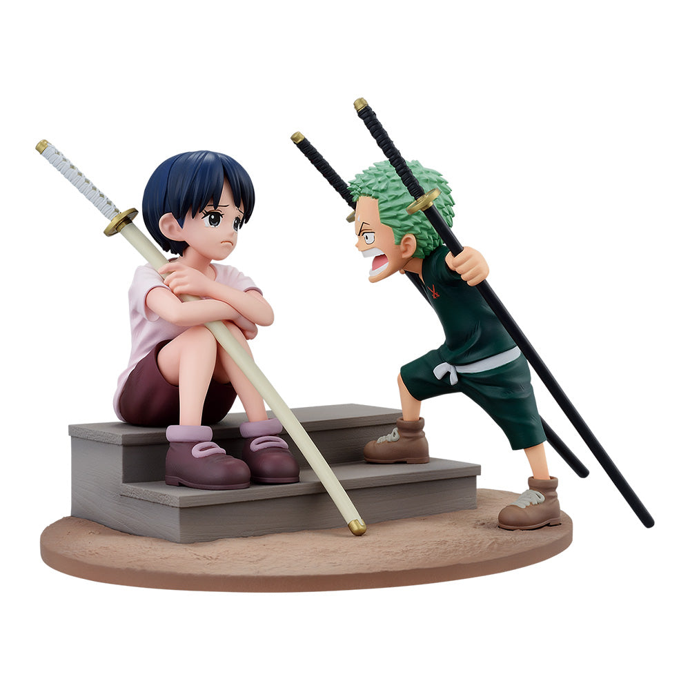 One Piece - Roronoa Zoro & Shimotsuki Kuina - Ichiban Kuji Revible Moment - ROAD TO DAWN - C Prize (Bandai Spirits)