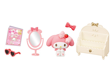 Sanrio - My Melody and Strawberry's Room - Re-ment - Blind Box, Franchise: Sanrio, Brand: Re-ment, Release Date: 24th May 2021, Type: Blind Boxes, Box Dimensions: 11.5cm (Height) x 7cm (Width) x 6cm (Depth), Material: PVC, ABS, Number of types: 8 types, Store Name: Nippon Figures