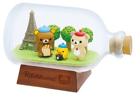 Rilakkuma - Terrarium of Rilakkuma - Re-ment - Blind Box, San-X franchise, Re-ment brand, Released on 10th December 2018, Blind Boxes type, Box Dimensions: 115mm (Height) x 70mm (Width) x 70mm (Depth), Material: PVC, ABS, 6 types available, Nippon Figures