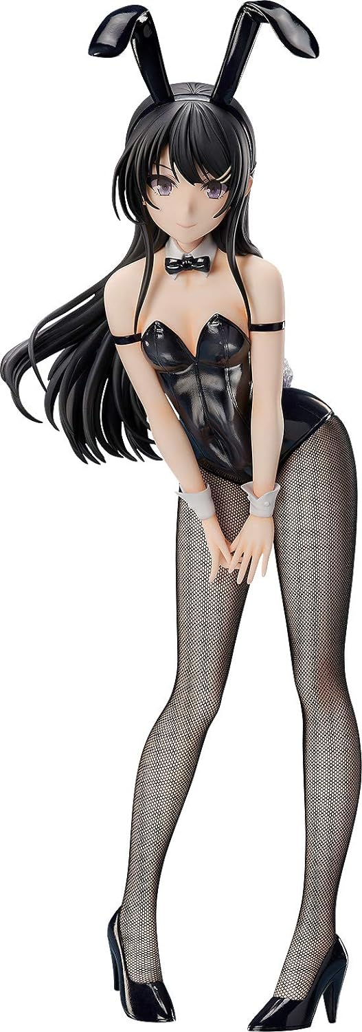 Rascal Does Not Dream Of Bunny Girl Senpai - Sakurajima Mai - B-style - 1/4 - Bunny Ver. - 2024 Re-release (FREEing), Franchise: Rascal Does Not Dream Of Bunny Girl Senpai, Brand: FREEing, Release Date: 30. Sep 2024, Dimensions: H=400mm (15.6in, 1:1=1.6m), Scale: 1/4, Store Name: Nippon Figures