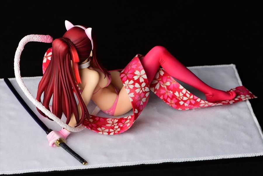 "Fairy Tail - Erza Scarlet - 1/6 - Cherry Blossom Cat Gravure_Style, Sakuraneko Gravure_Style (Orca Toys), Release Date: 31. Mar 2024, Nippon Figures"