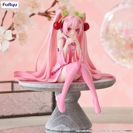 Piapro Characters - Hatsune Miku - Noodle Stopper Figure - Sakura, 2023 Ver. (FuRyu), Franchise: Piapro Characters, Brand: FuRyu, Release Date: 28. Feb 2023, Type: Prize, Dimensions: H=110mm (4.29in), Store Name: Nippon Figures