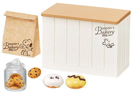SNOOPY'S BAKERY - Blind Box - Re-ment, Release Date: 29th January 2024, Number of types: 8 types, Nippon Figures