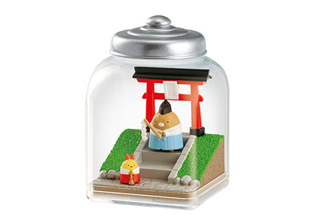 Sumikko Gurashi - Yururun♪ Japanese Journey - Serene Terrarium - Re-ment - Blind Box, San-X franchise, Re-ment brand, Released on 21st June 2021, Blind Boxes type, Box Dimensions: 11.5cm (Height) x 7cm (Width) x 8cm (Depth), Made of PVC, ABS, 6 types available, Nippon Figures