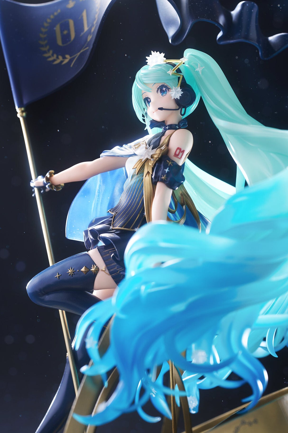 Vocaloid - Hatsune Miku - 1/7 - Birthday 2022 ~Polaris ver.~ (Spiritale, Wing), Franchise: Vocaloid, Brand: Spiritale, Wing, Release Date: 31. May 2024, Type: General, Dimensions: W=240mm (9.36in) L=260mm (10.14in) H=300mm (11.7in, 1:1=2.1m), Scale: 1/7, Store Name: Nippon Figures