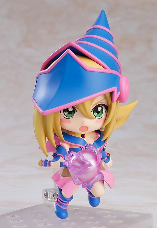Yu-Gi-Oh! Duel Monsters - Black Magician Girl - Kuriboh - Nendoroid #1596 - 2024 Re-release (Good Smile Company), Franchise: Yu-Gi-Oh! Duel Monsters, Release Date: 30. Jun 2024, Dimensions: H=115mm (4.49in), Nippon Figures